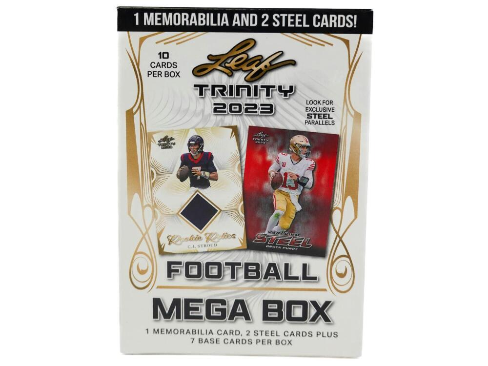 2023 Leaf Trinity Football Mega Box Image 2