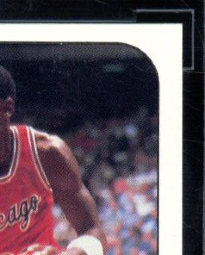 1986-87 Fleer Stickers #8 Michael Jordan Rookie Card BGS BCCG 9 Near Mint+ Image 4