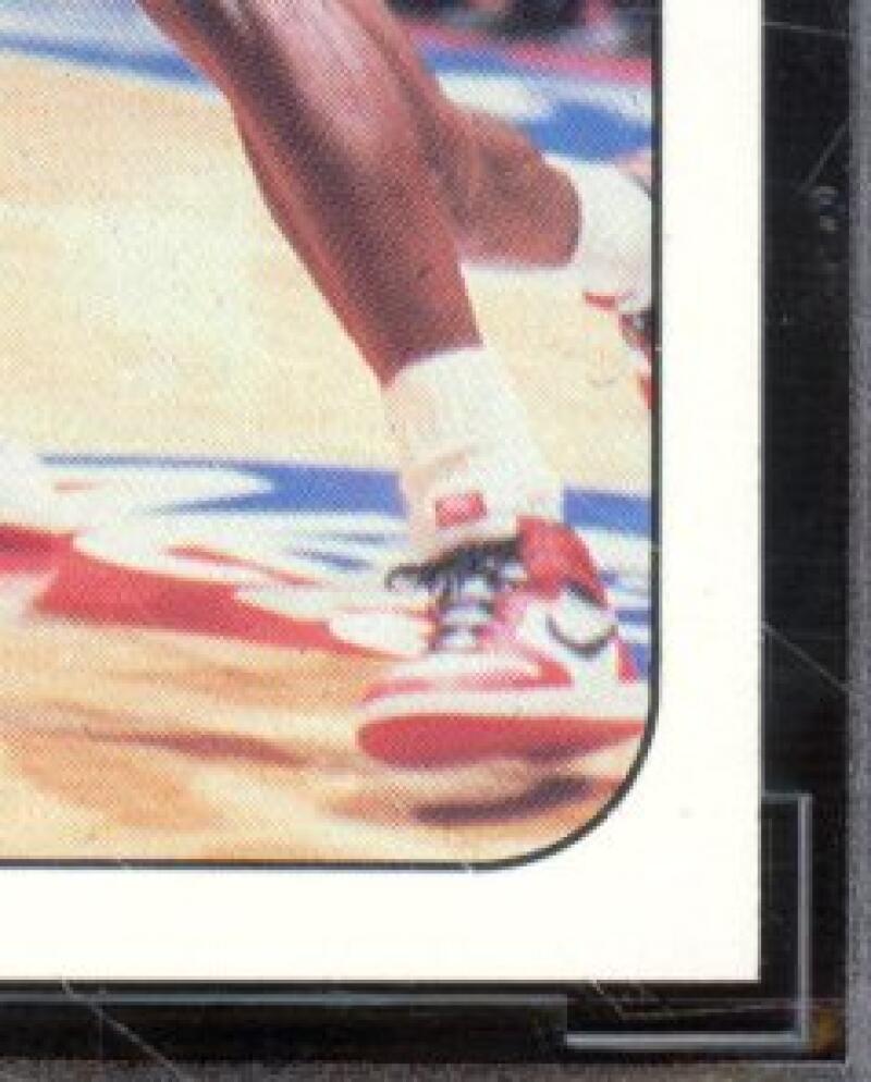 1986-87 Fleer Stickers #8 Michael Jordan Rookie Card BGS BCCG 9 Near Mint+ Image 5