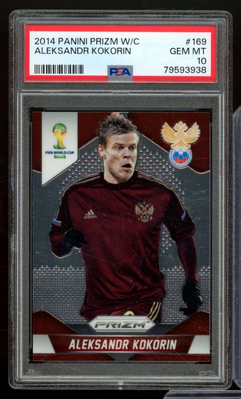Aleksandr Rookie Card 2014 Panini Prizm #169 PSA 10 Image 1