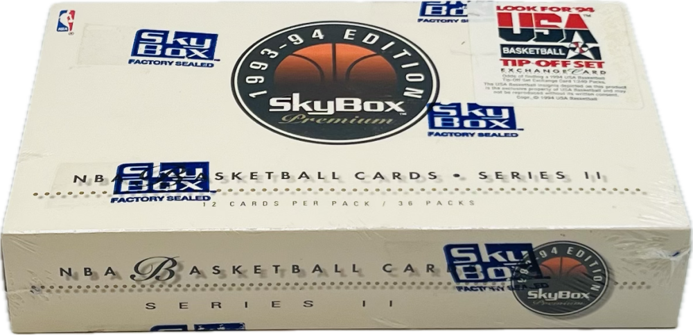 1993-94 Skybox Premium Edition Series 2 Basketball Box Image 1