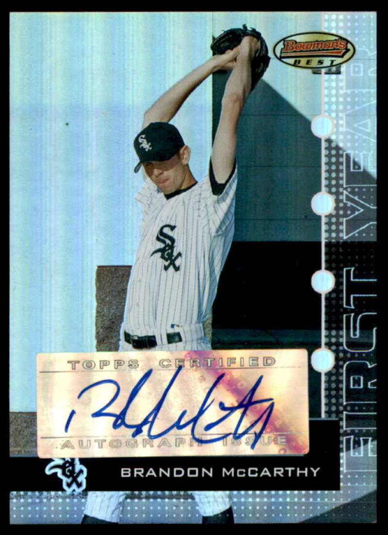 Bran McCarthy FY AU Rookie Card 2005 Bowman's Best #124  Image 1