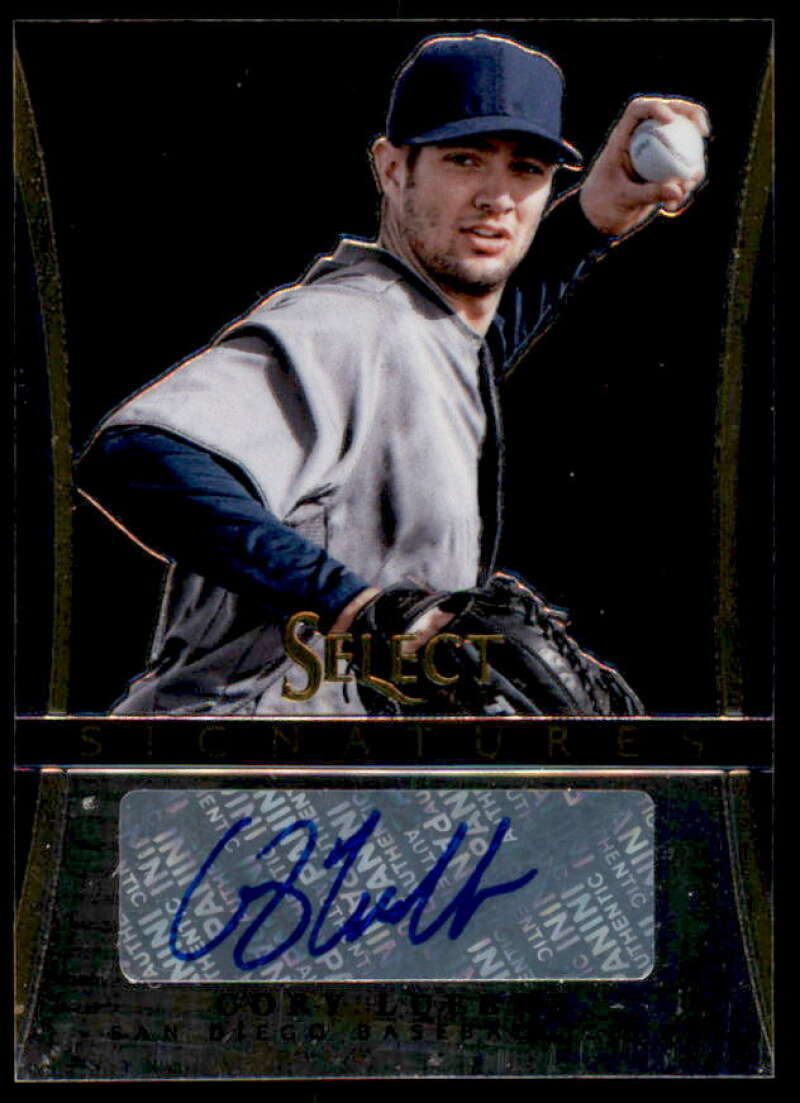 Cory Luebke Rookie Card 2013 Select Signatures #21  Image 1