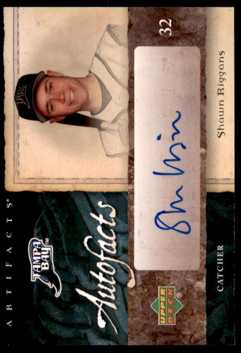 Shawn Riggans Rookie Card 2007 Artifacts Autofacts #SR  Image 1