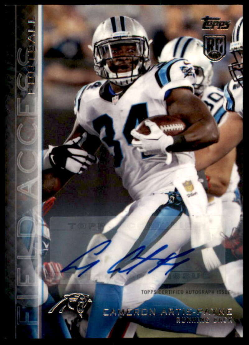 Cameron Artis-Payne Rookie Card 2015 Topps Field Access Autographs #116  Image 1