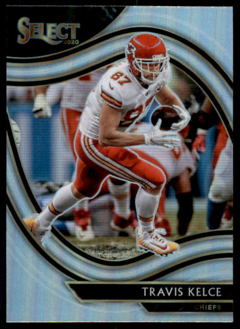 Travis Kelce Card 2020 Select Prizm Silver #325  Image 1