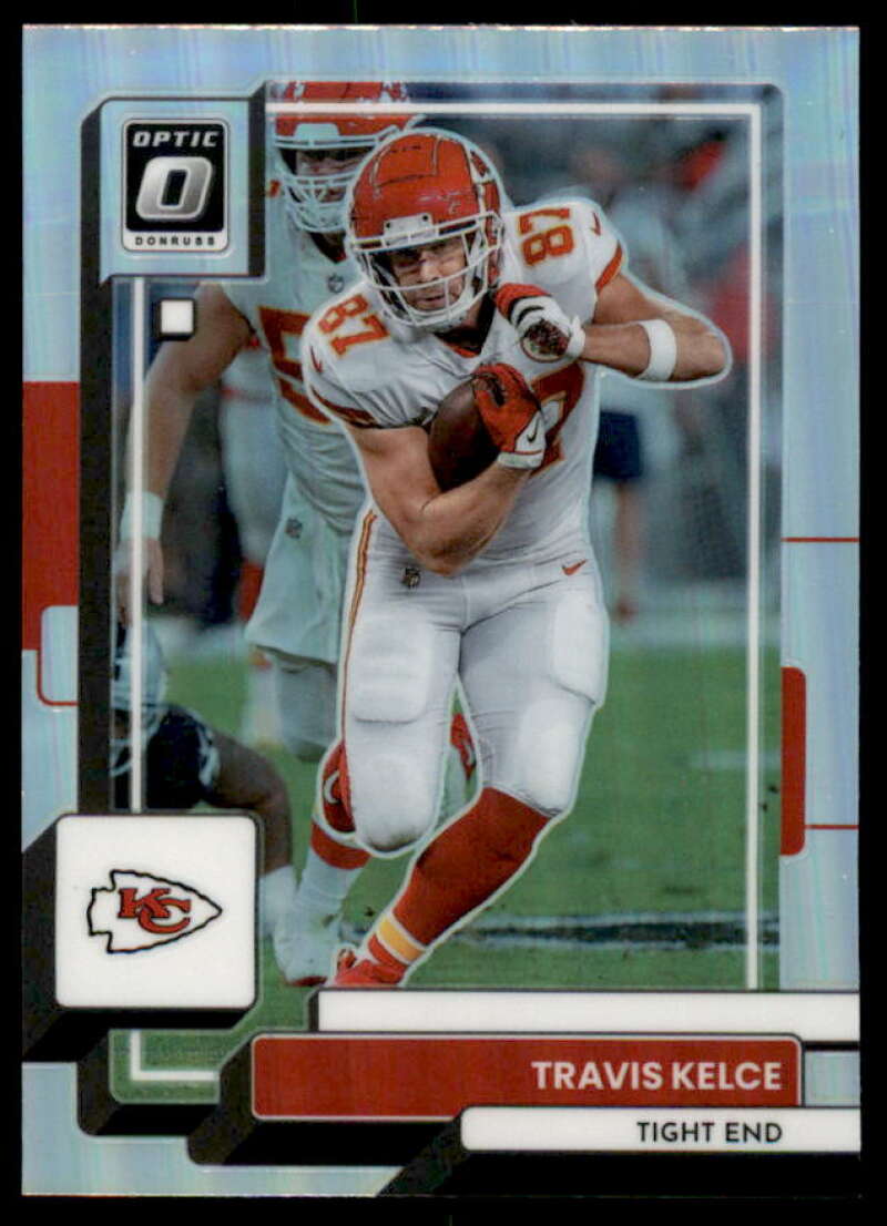 Travis Kelce Card 2022 Donruss Optic Holo #97  Image 1