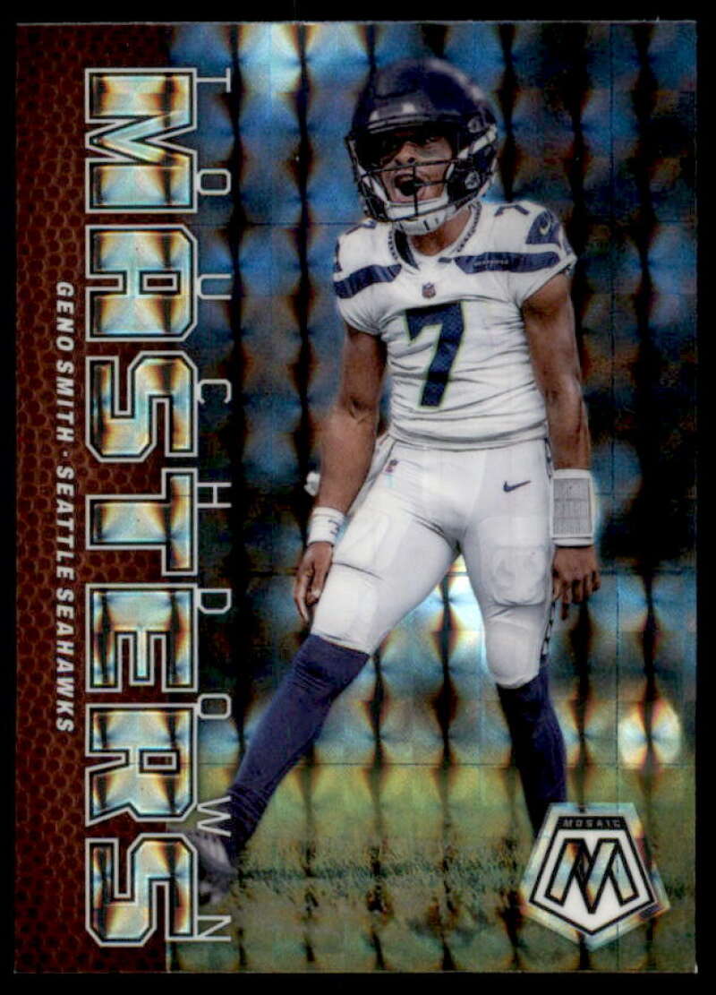 Geno Smith Card 2023 Panini Mosaic Touchdown Masters Mosaic #10  Image 1