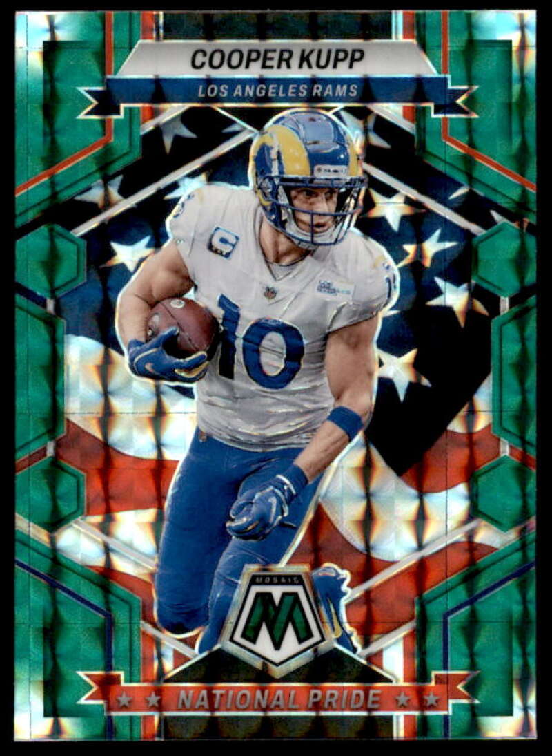 Cooper Kupp NP Card 2023 Panini Mosaic Mosaic Green #267  Image 1