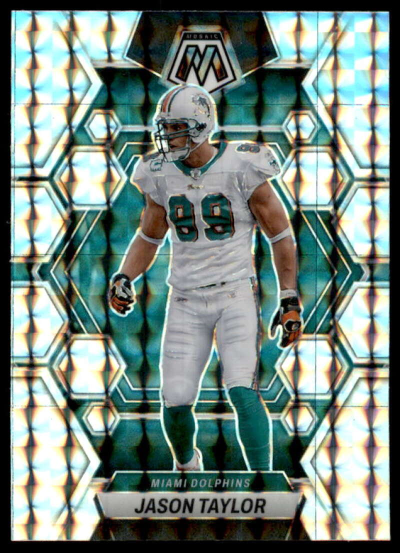 Jason Taylor Card 2023 Panini Mosaic Mosaic #149  Image 1