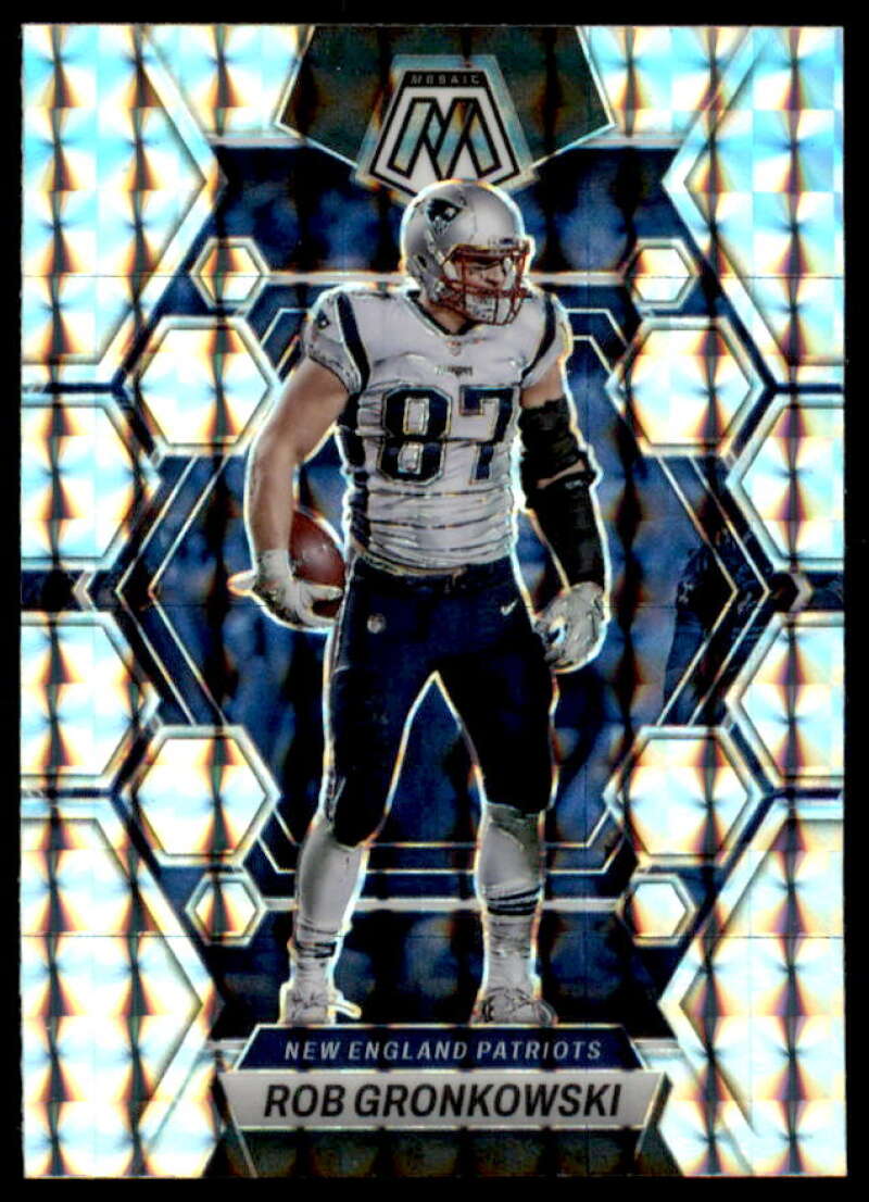 Rob Gronkowski Card 2023 Panini Mosaic Mosaic #164  Image 1