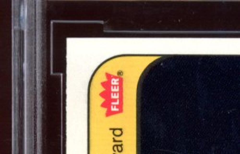 1986-87 Fleer Stickers #2 Larry Bird Card BGS BCCG 10 Mint+ Image 2