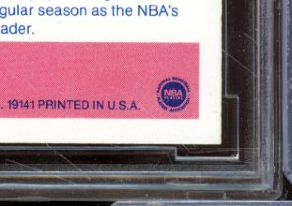 1986-87 Fleer Stickers #2 Larry Bird Card BGS BCCG 10 Mint+ Image 10