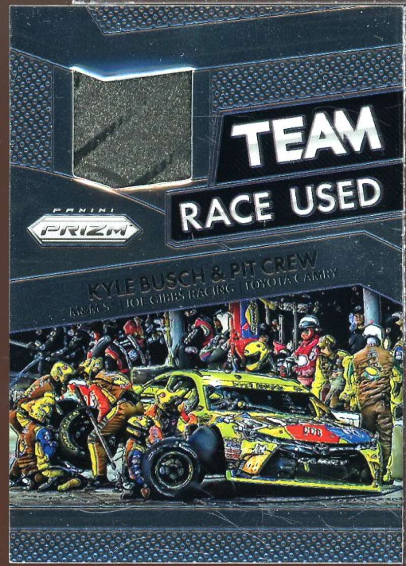 Kyle Busch Card 2016 Panini Prizm Race Used Tire Team #3  Image 1