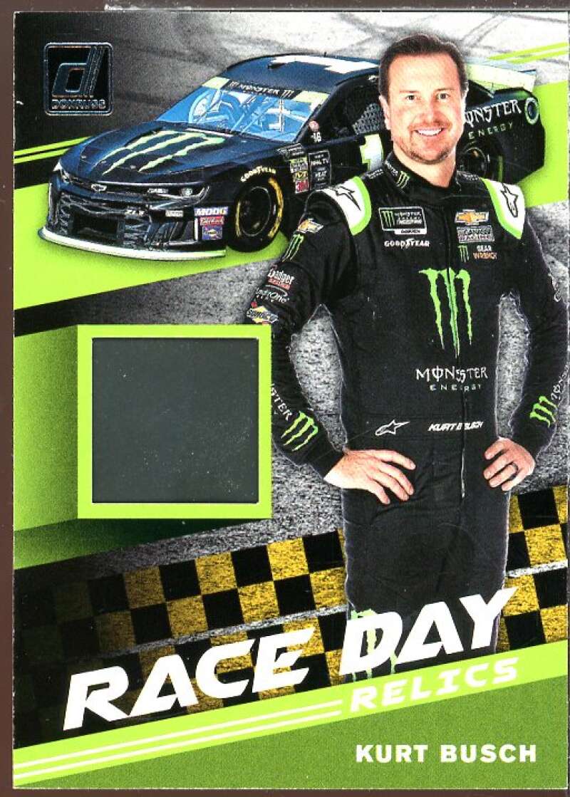 Kurt Busch Card 2020 Donruss Race Day Relics #18  Image 1