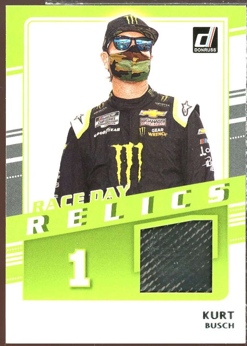 Kurt Busch Card 2021 Donruss Race Day Relics #29  Image 1