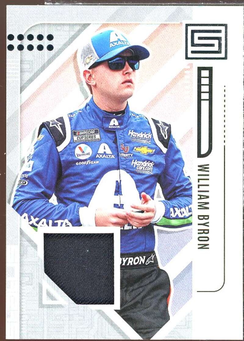 William Byron Card 2022 Panini Chronicles Status Swatches #6  Image 1