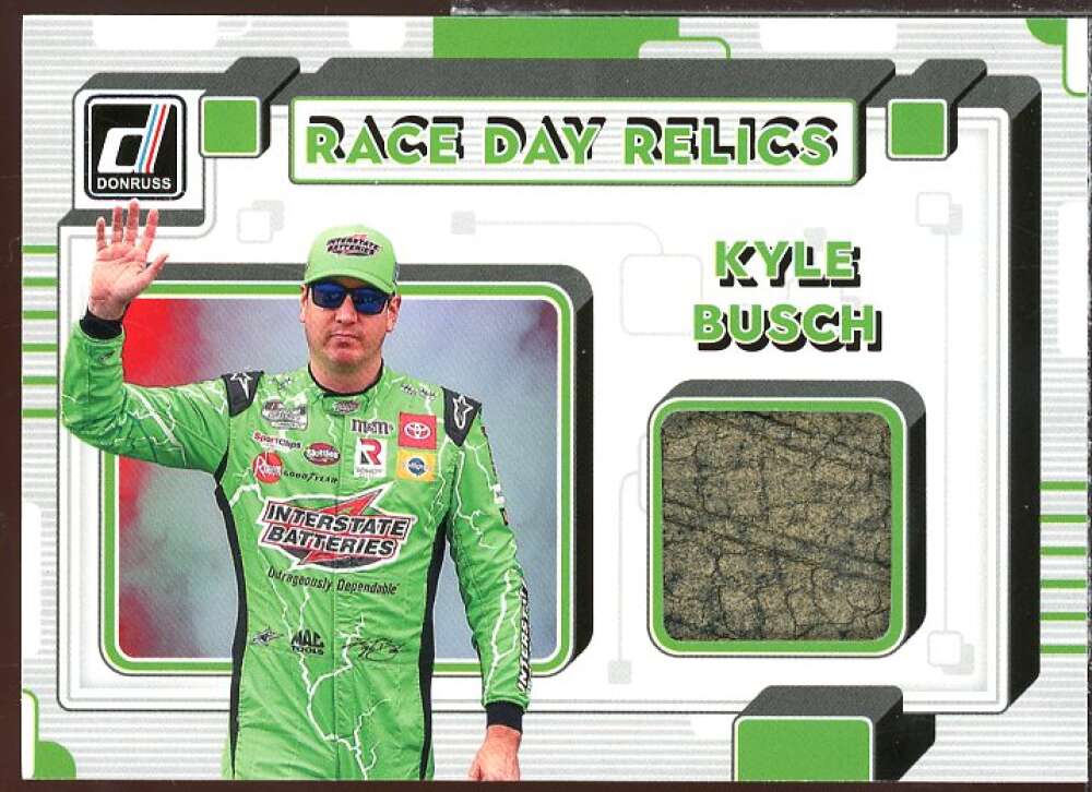 Kyle Busch Card 2023 Donruss Race Day Relics #9  Image 1