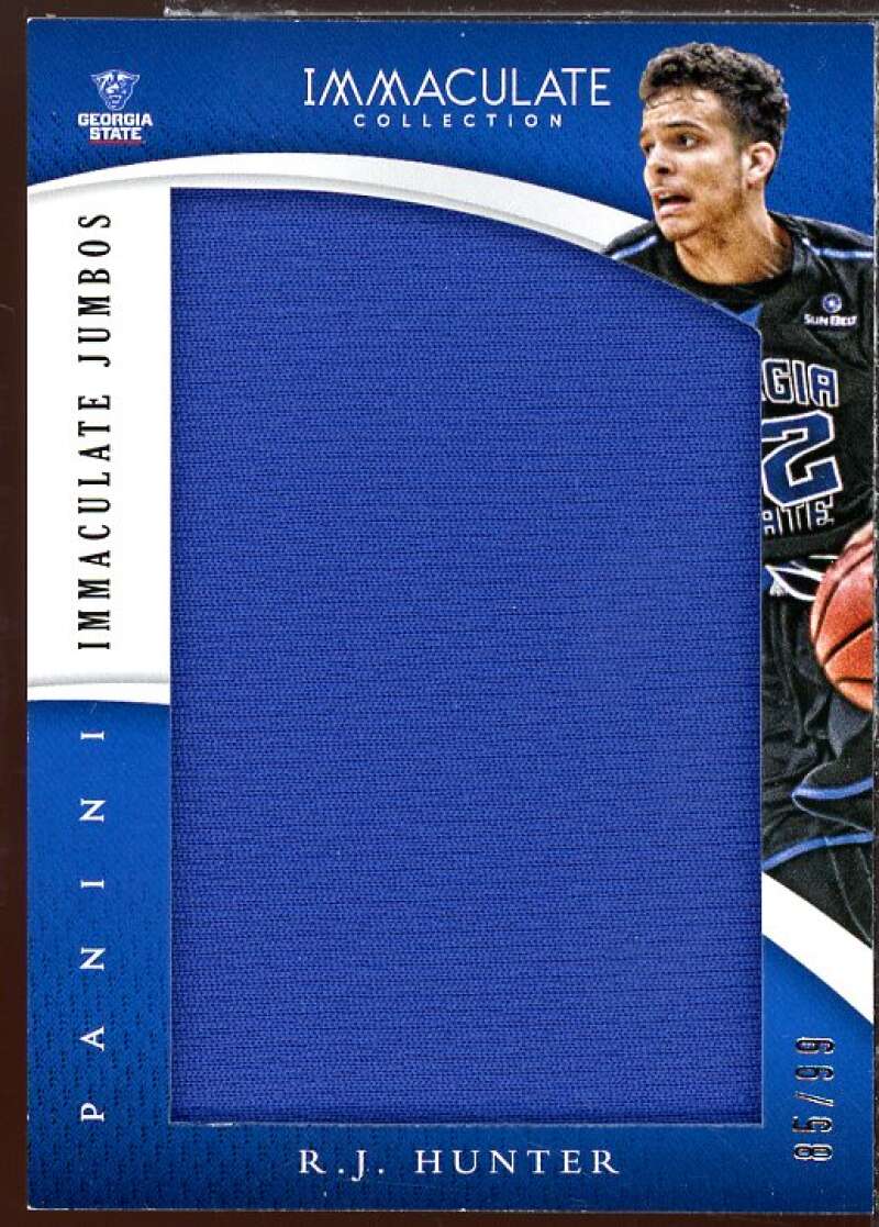 R.J. Hunter/99 Card 2015 Immaculate Collection Collegiate Multisport Jumbos #51  Image 1