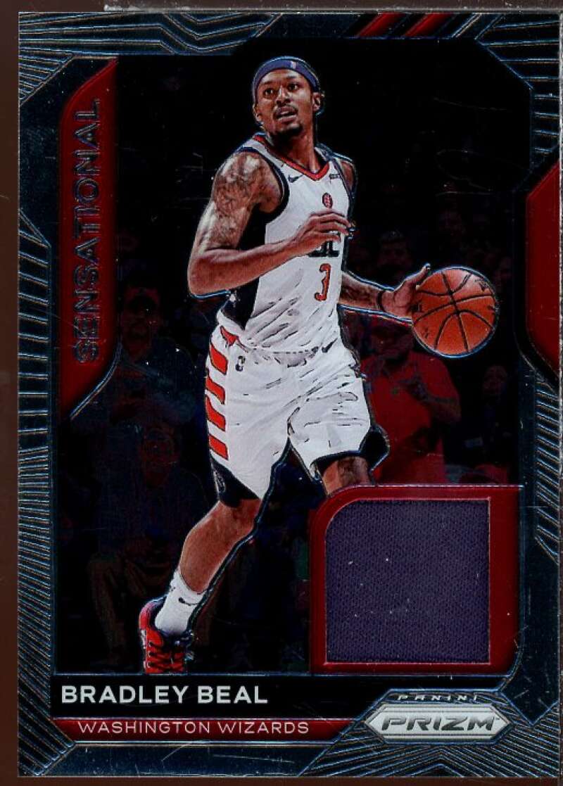 Bradley Beal Card 2020-21 Panini Prizm Sensational Swatches #59  Image 1