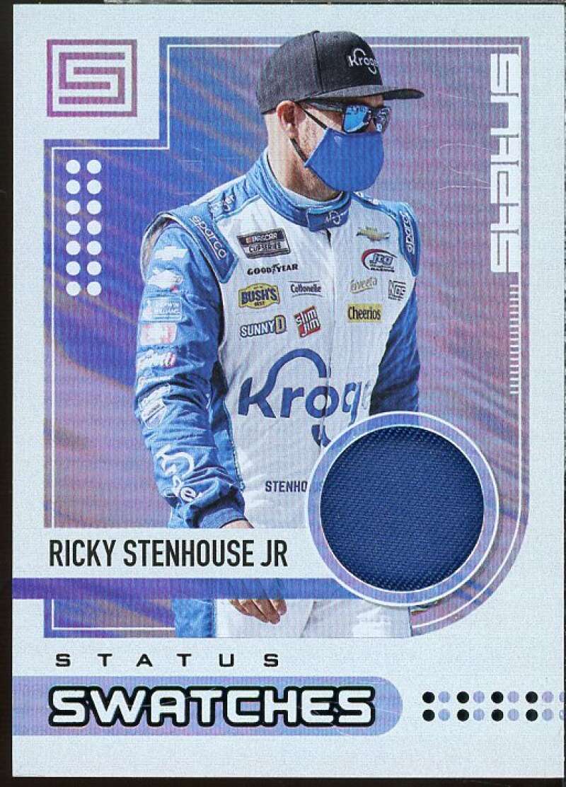 Ricky Stenhouse Jr Card 2021 Panini Chronicles Status Swatches #9  Image 1