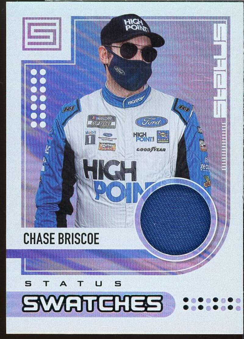 Chase Briscoe Card 2021 Panini Chronicles Status Swatches #3  Image 1