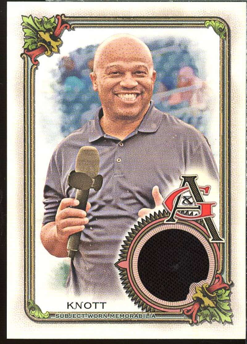 Andre Knott Card 2023 Topps Allen and Ginter Relics #AGRAAK  Image 1