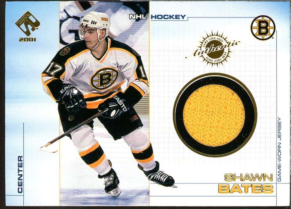 Shawn Bates Card 2000-01 Private Stock Game Gear #4  Image 1