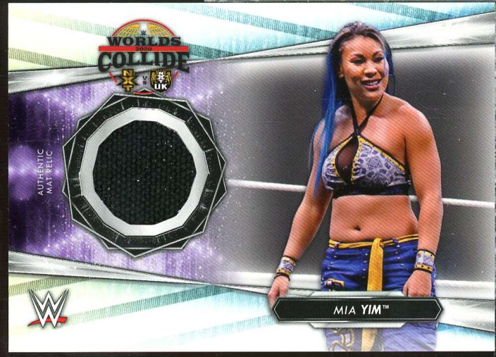 Mia Yim Card 2021 Topps WWE Mat Relics #MRMY  Image 1