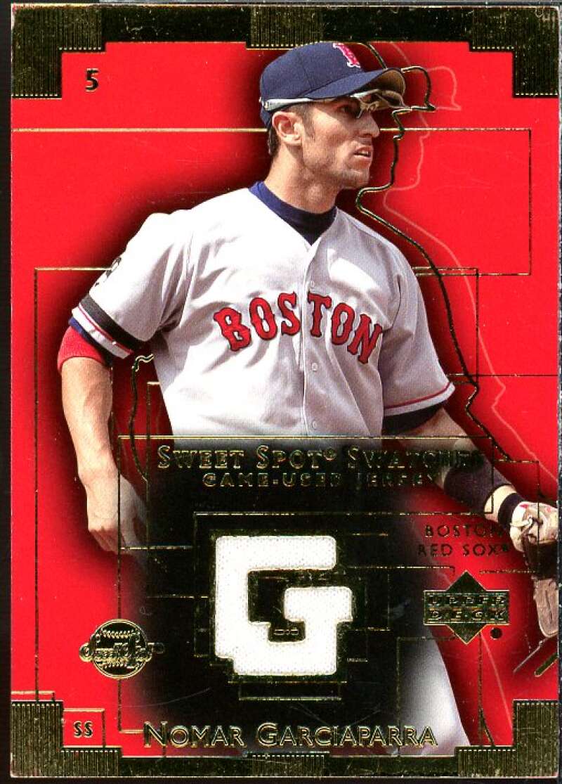 Nomar Garciaparra SP/75 Card 2003 Sweet Spot Swatches #NG  Image 1