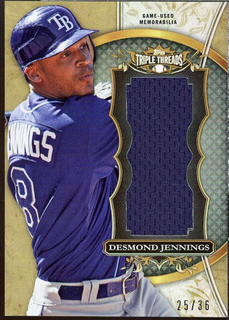 Desmond Jennings Card 2013 Topps Triple Threads Unity Relics #DJE  Image 1