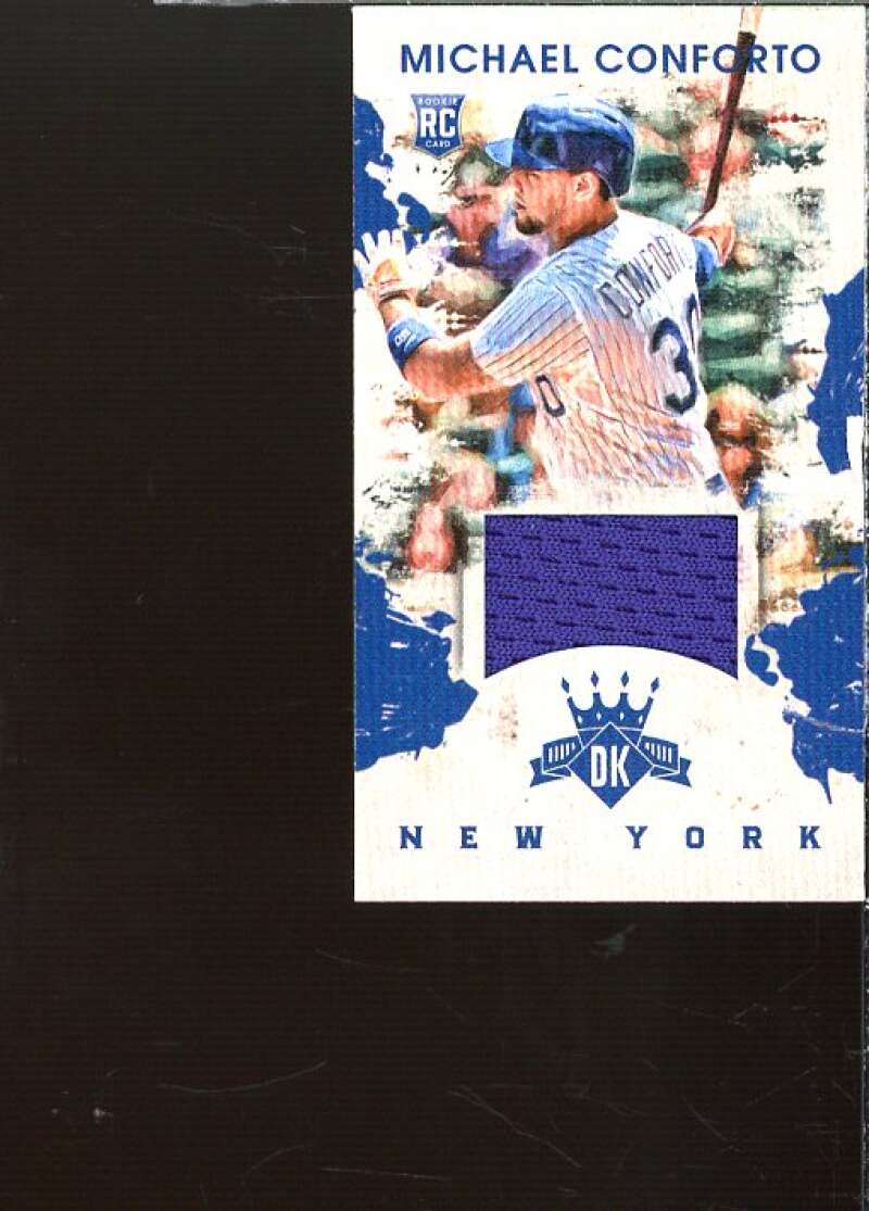 Michael Conforto Rookie Card 2016 Diamond Kings DK Minis Materials #144  Image 1