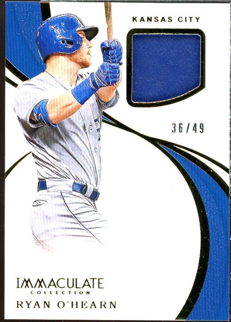 Ryan O'Hearn Card 2019 Immaculate Collection Immaculate Swatches #12  Image 1