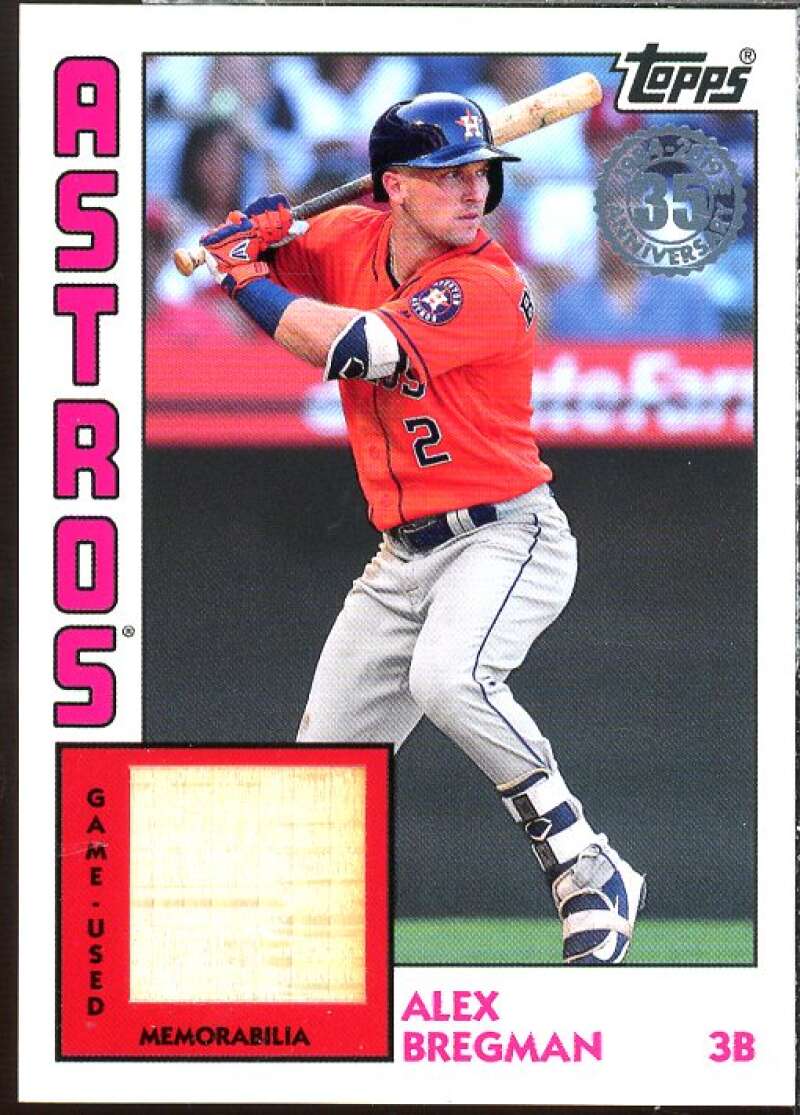 Alex Bregman Card 2019 Topps '84 Topps Relics #84RAB  Image 1