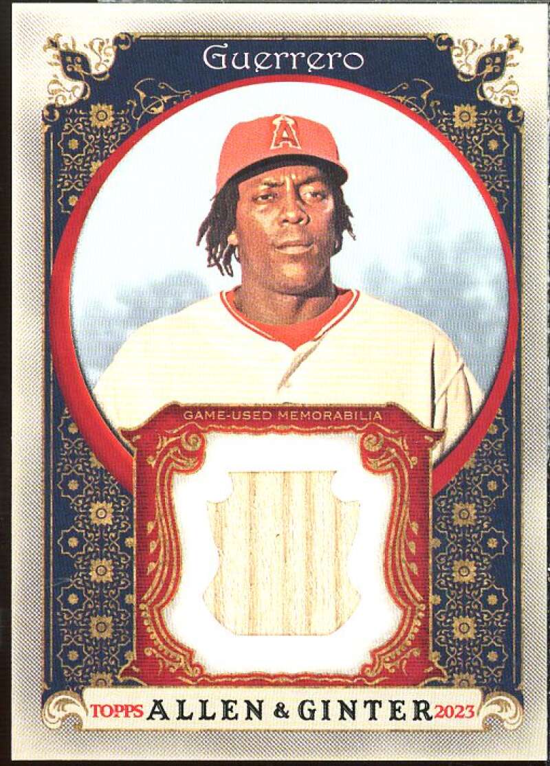Vladimir Guerrero Card 2023 Topps Allen and Ginter Relics #AGRBVG  Image 1
