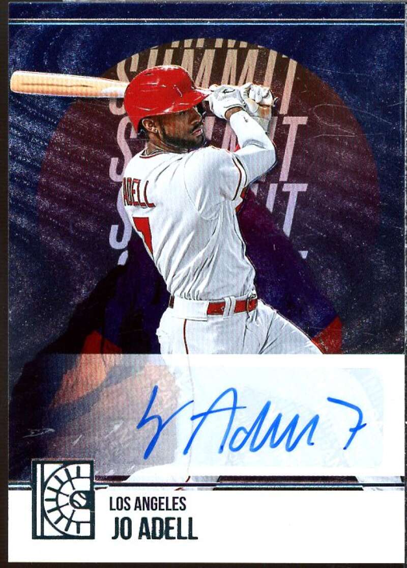 Jo Adell Card 2022 Panini Capstone Summit Signatures #8  Image 1
