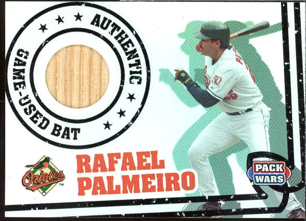 Rafael Palmeiro Bat Card 2005 Topps Pack Wars Relics #RP  Image 1