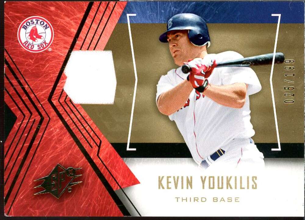 Kevin Youkilis Card 2005 SPx Jersey #74  Image 1