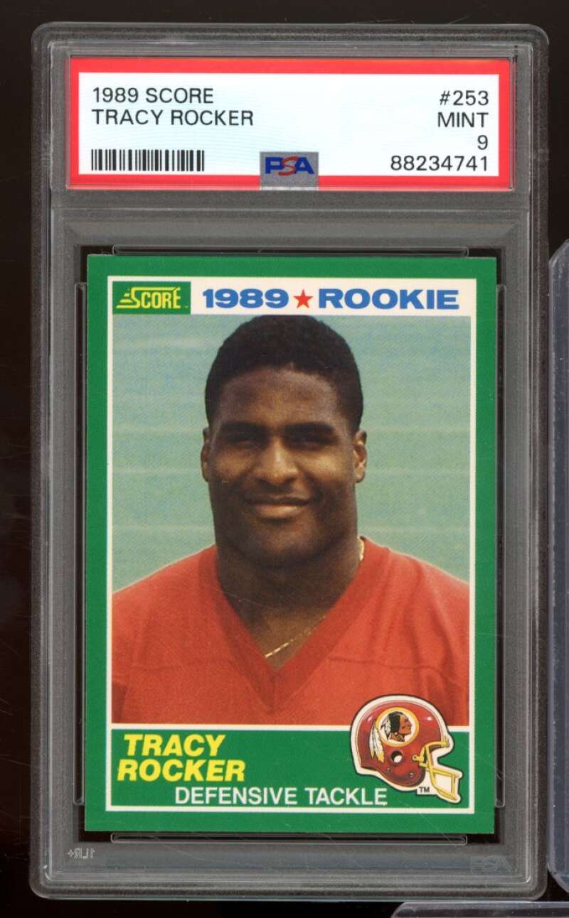 Tracy Rocker Rookie Card 1989 Score #253 PSA 9 Image 1