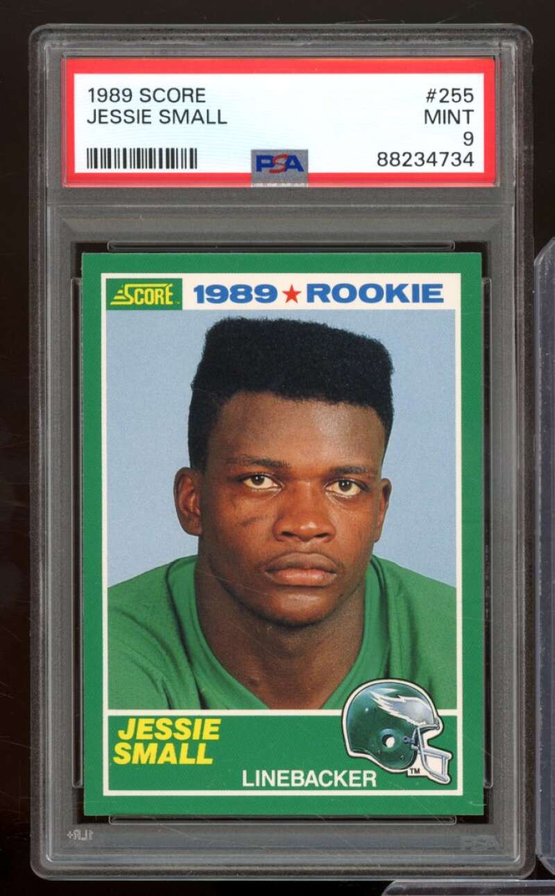 Jessie Small Rookie Card 1989 Score #255 PSA 9 Image 1