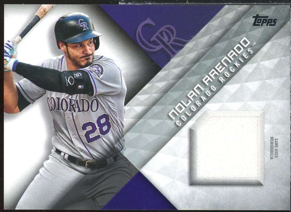 Nolan Arenado Card 2018 Topps Major League Materials #MLMNA  Image 1