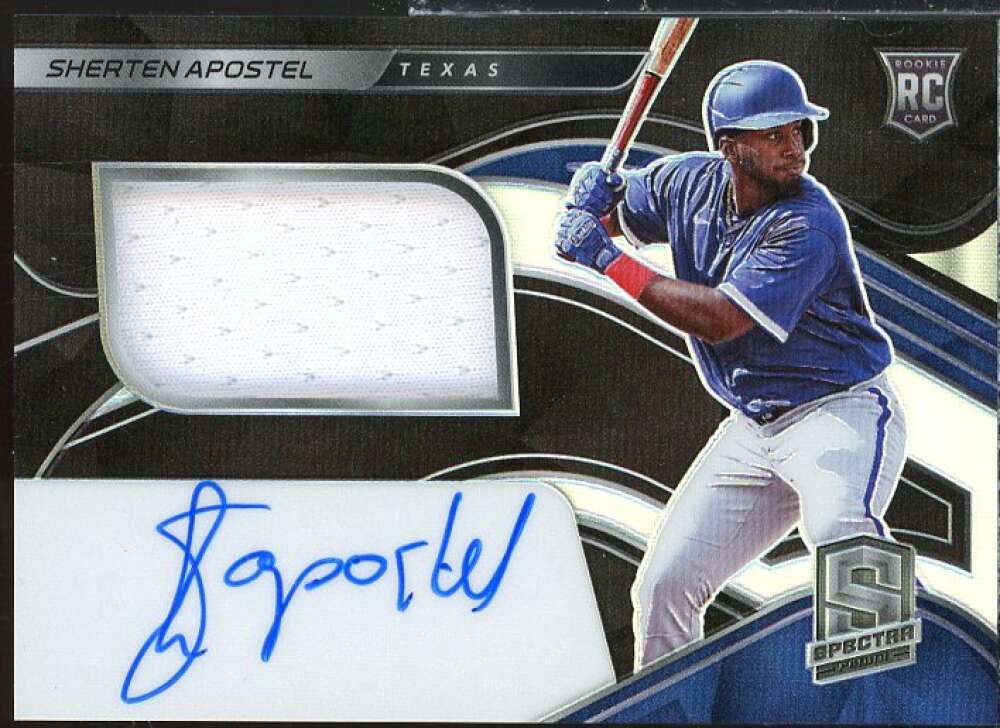 Sherten Apostel Rookie 2021 Panini Spectra Spectra Rookie Jersey Autograph #152  Image 1