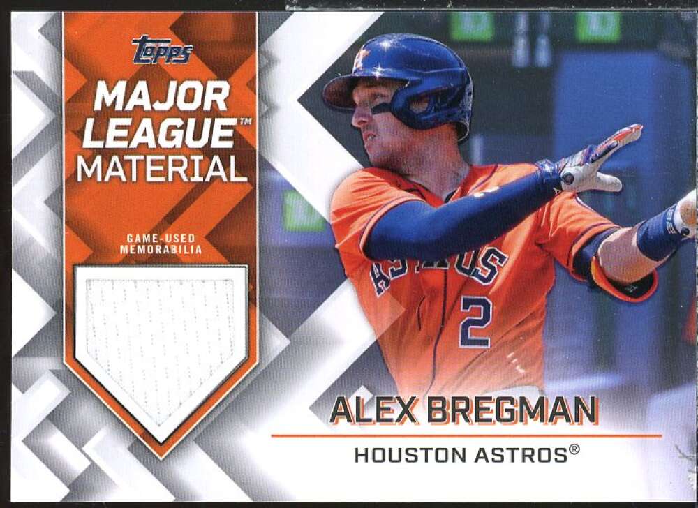Alex Bregman Card 2022 Topps Major League Materials #MLMAB  Image 1