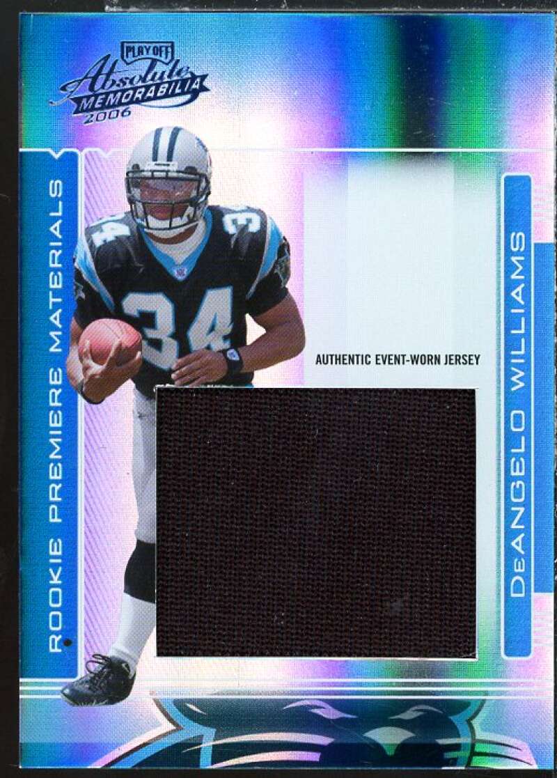 D. Williams RC 2006 Absolute Memorabilia Rookie Premiere Material Oversize #277  Image 1