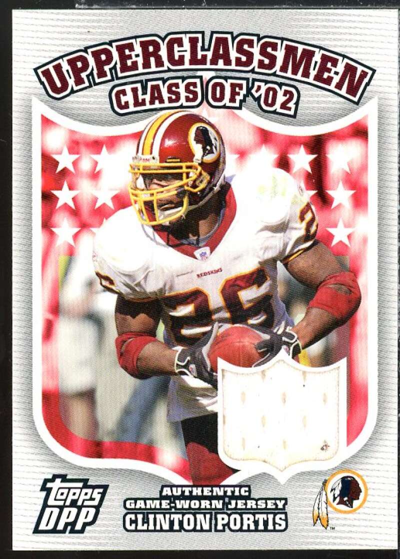 Clinton Portis E 2006 Topps Draft Picks and Prospect Upperclassmen Jersey #UCCP  Image 1