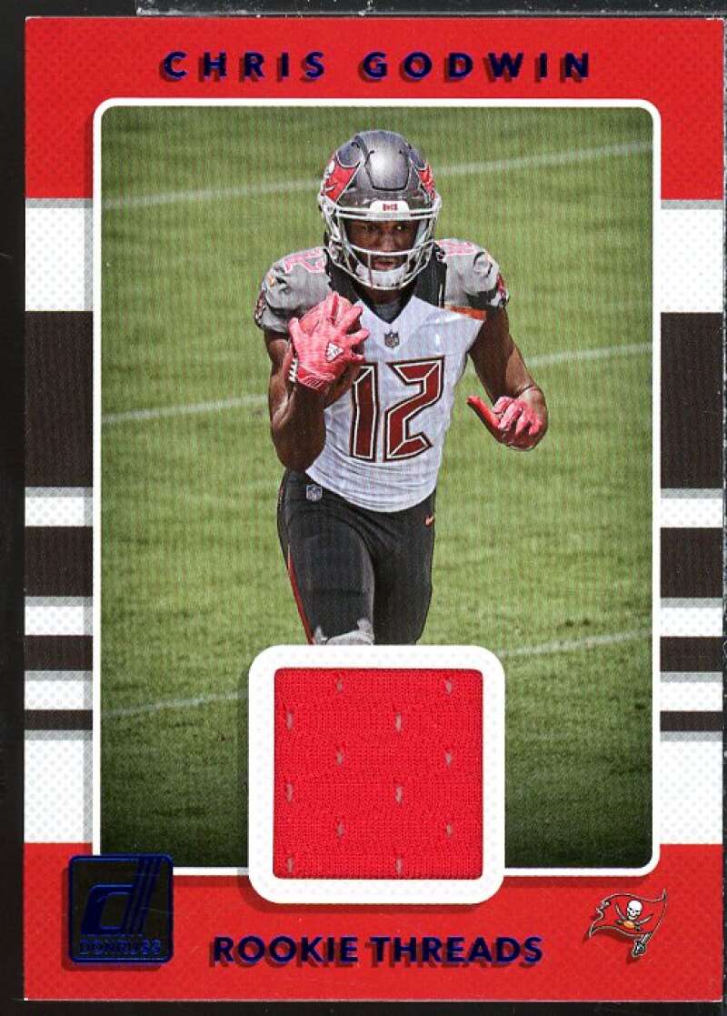 Chris Godwin Rookie Card 2017 Donruss Rookie Threads Red #22  Image 1