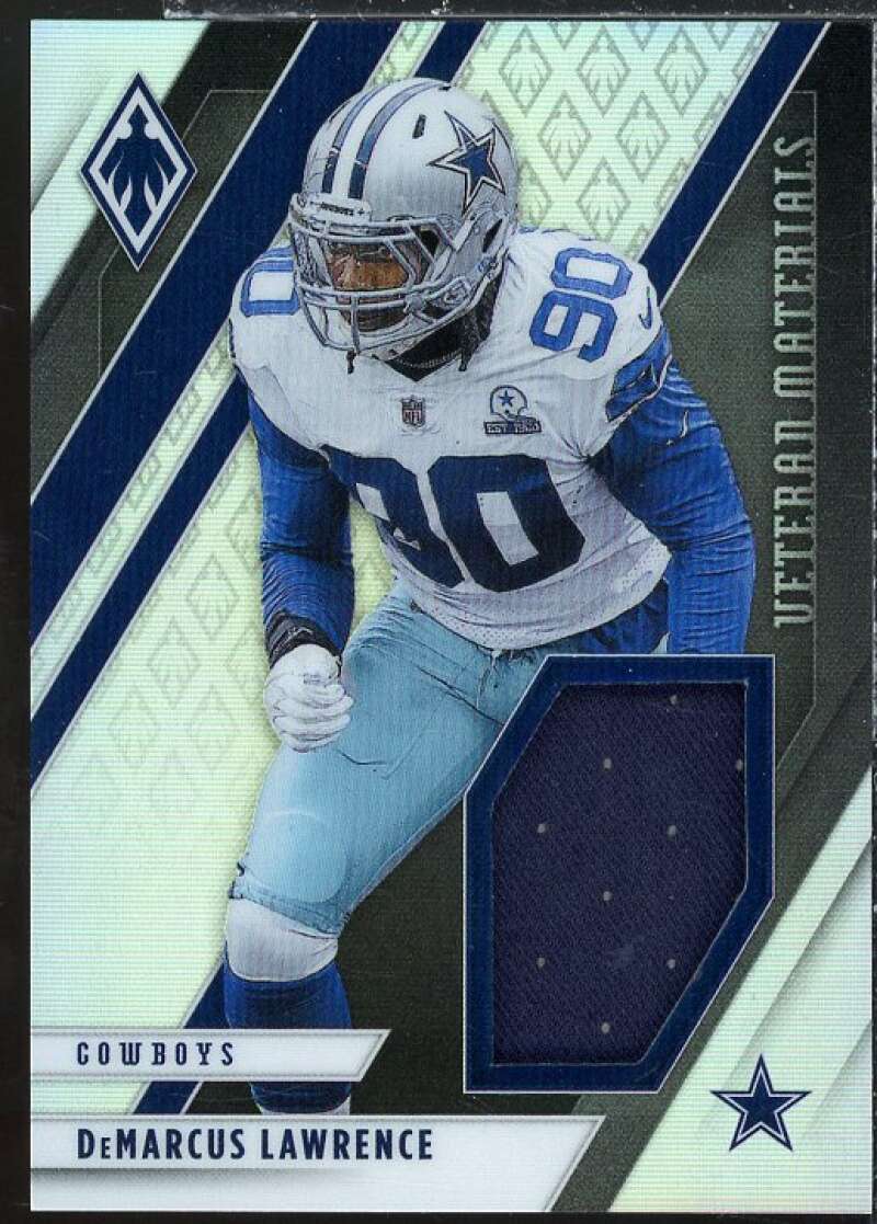 DeMarcus Lawrence Card 2021 Panini Phoenix Veteran Materials #12  Image 1