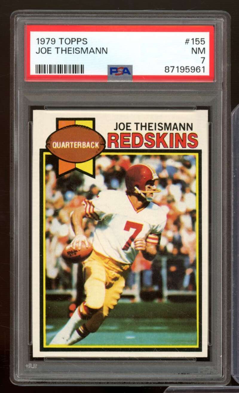 Joe Theismann Card 1979 Topps #155 PSA 7 Image 1