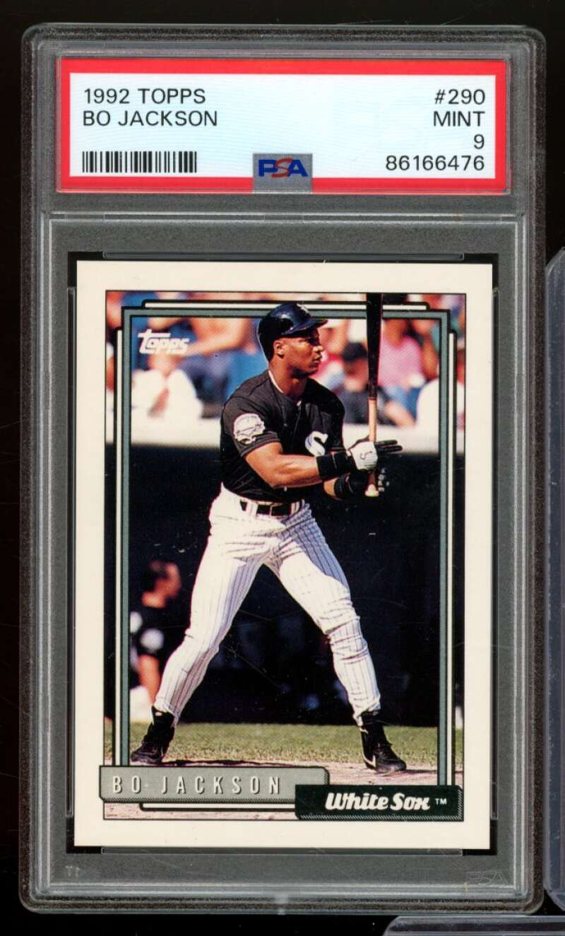 Bo Jackson Card 1992 Topps #290 PSA 9 Image 1