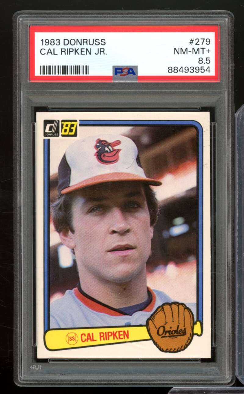 Cal Ripken Jr. Card 1983 Donruss #279 PSA 8.5 Image 1